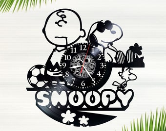 Charlie Brown Clock Etsy