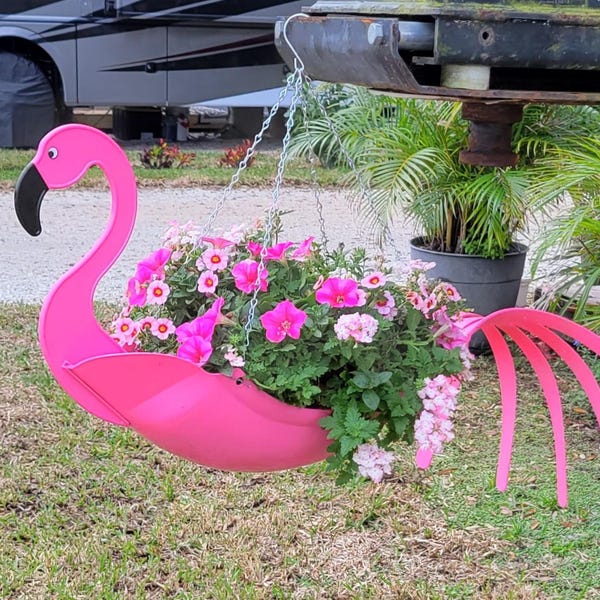 Flo the Flamingo Planter