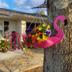 Fancy Flo the Flamingo. Definitely a must have. Bright pink in color and manufactured by USA Planter. image 4