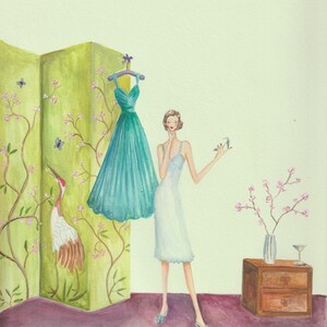 Decisions premium vintage modewenskaart