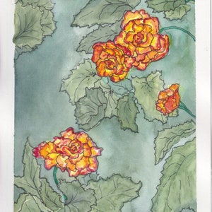 Original Watercolor painting
