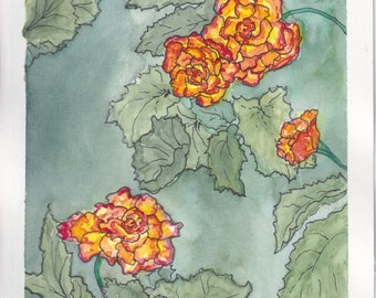 Original Watercolor painting