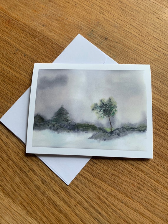 5 2023 Watercolor Cards With Envelopes 