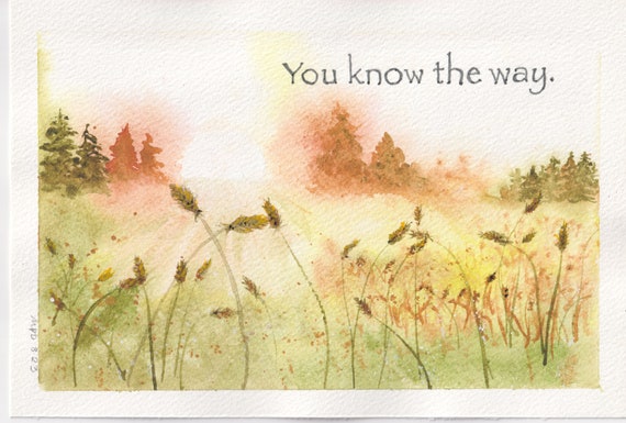 5 Scripture Watercolor Cards With Envelopes, Blank Inside 