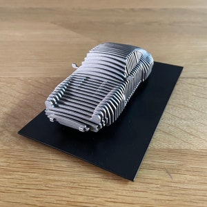 Porsche 911 SC / Carrera - 1:32 Handcrafted Car Sculpture - Stainless Steel
