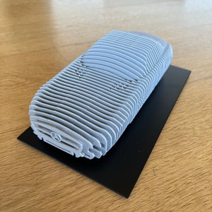 Mercedes SLS - 1:18 Handcrafted Car Sculpture - Painted Steel