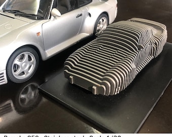 1988 Revell, Porsche 959, No. 8604, 1:24 Scale, Diecast, in Box