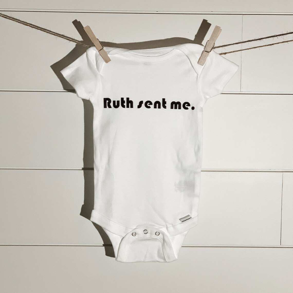 Ruth Sent Me Onesie / Feminist Onesie / Feminist Baby Etsy