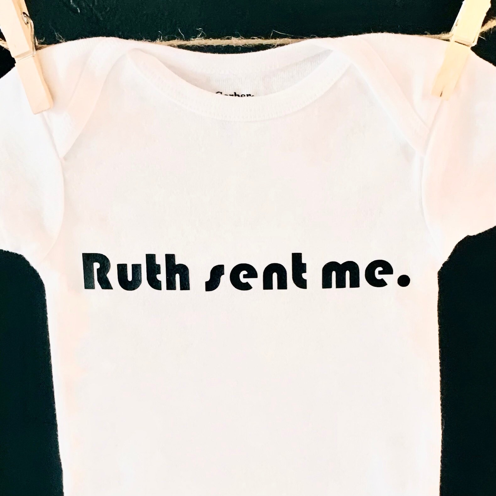 Ruth Sent Me Onesie / Feminist Onesie / Feminist Baby Etsy