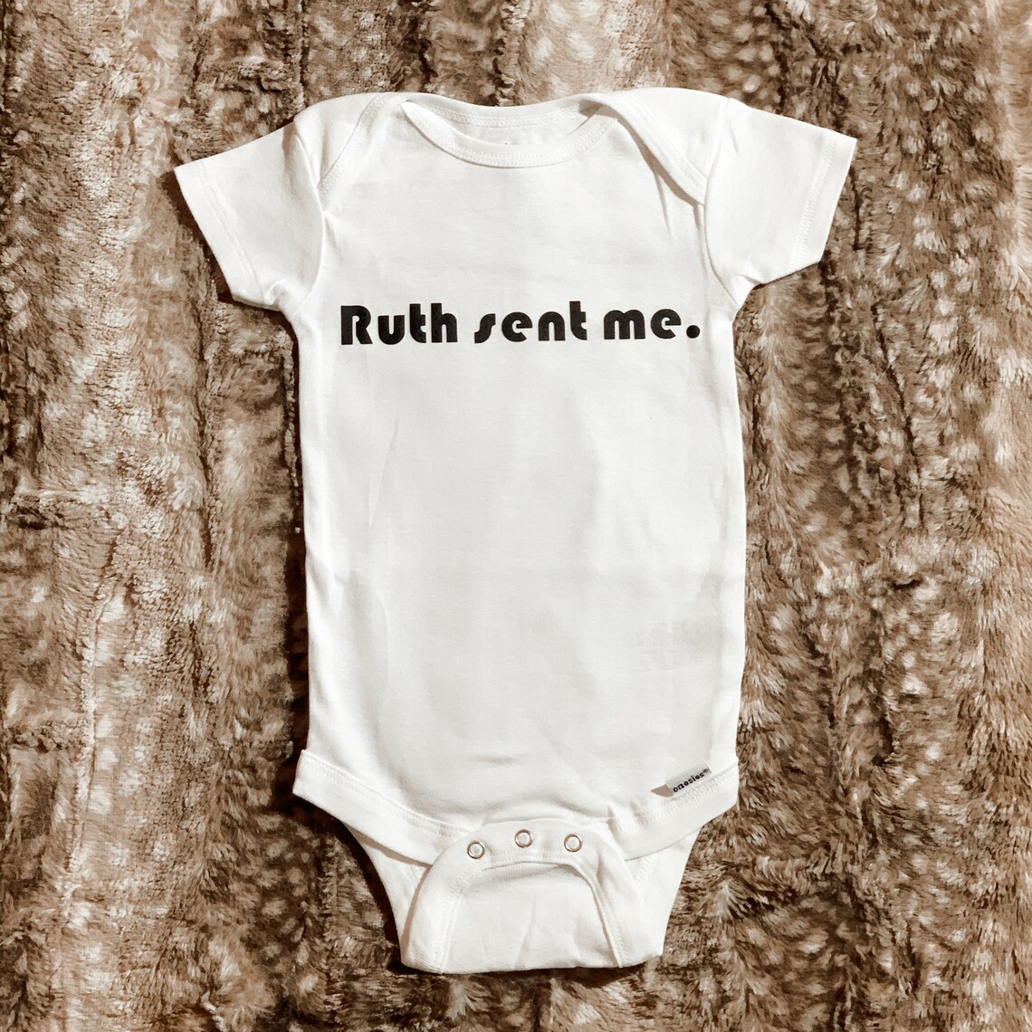 Ruth sent me onesie / feminist onesie / feminist baby Etsy
