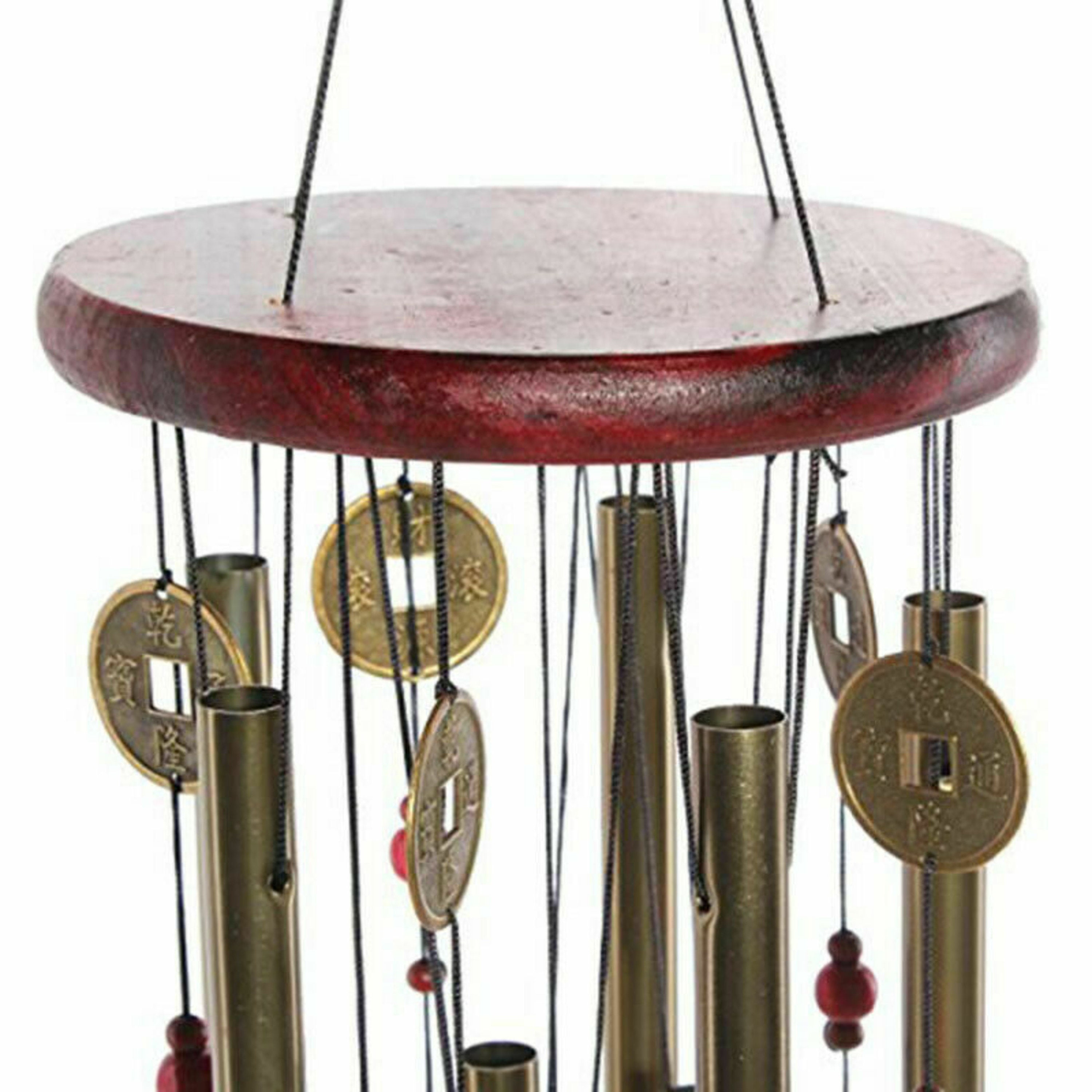 Large Wind Chimes 10 Tube 5 Bells Metal Church Bell Outdoor Etsy