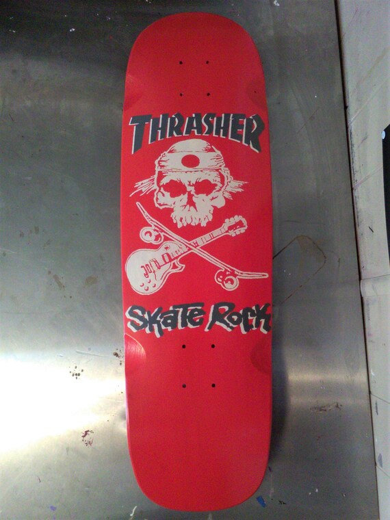 thrasher skate deck