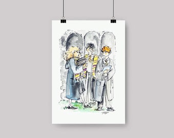 Harry Potter Poster Etsy