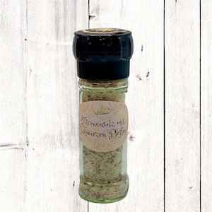 Lemon salt with black pepper 120g