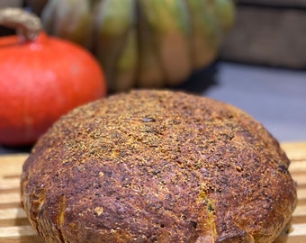 Brotbackmischung mit Kürbis