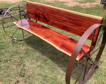 30" wagon wheel bench KIT