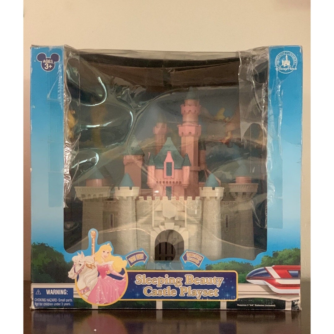 Disney Parks Sleeping Beauty Castle Playset Princess Edition Etsy