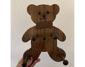 Teddy Coat Rack - Etsy