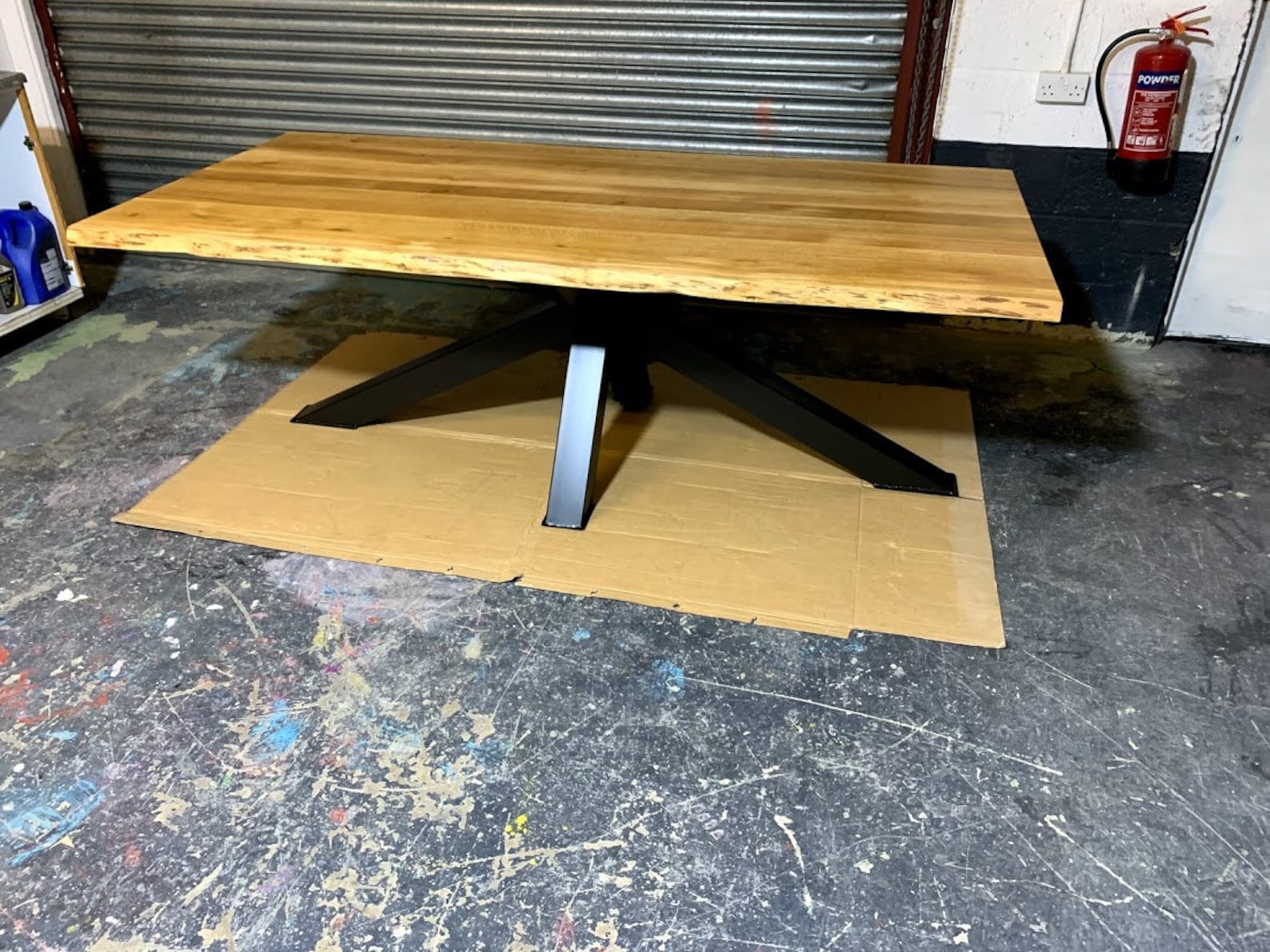 UK Oak Table Handmade Bespoke Solid Oak Rectangular Dining Table ...