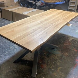 UK Oak Table Handmade Bespoke Solid Oak Rectangular Dining Table ...