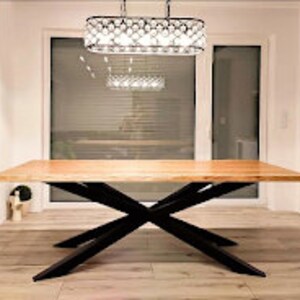 UK Oak Table Handmade Bespoke Solid Oak Rectangular Dining Table ...