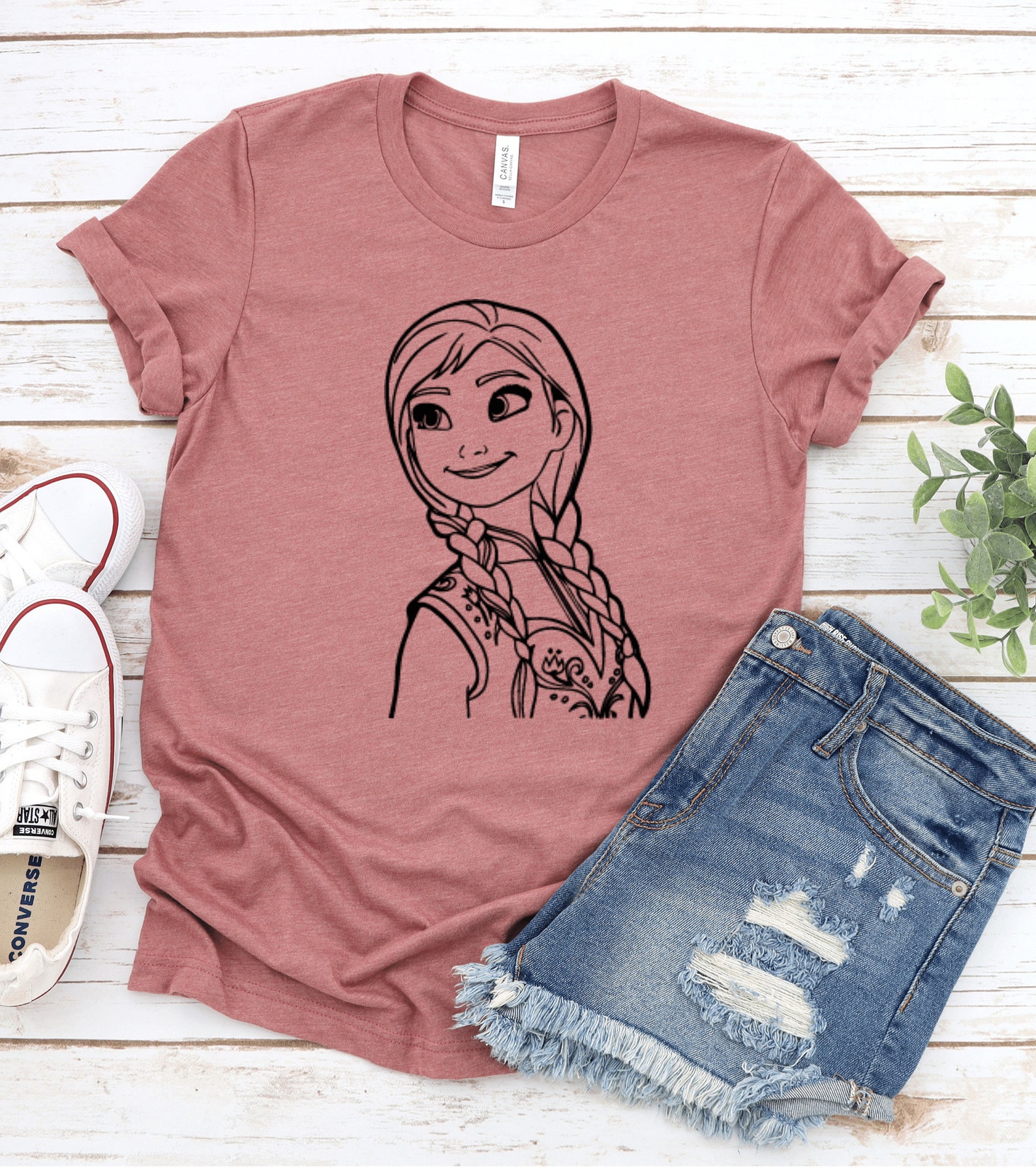 Anna Frozen Tshirt Disney Gift Tshirt Unisex Disney Etsy