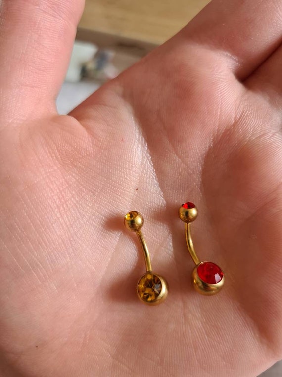 Matching belly bars deals