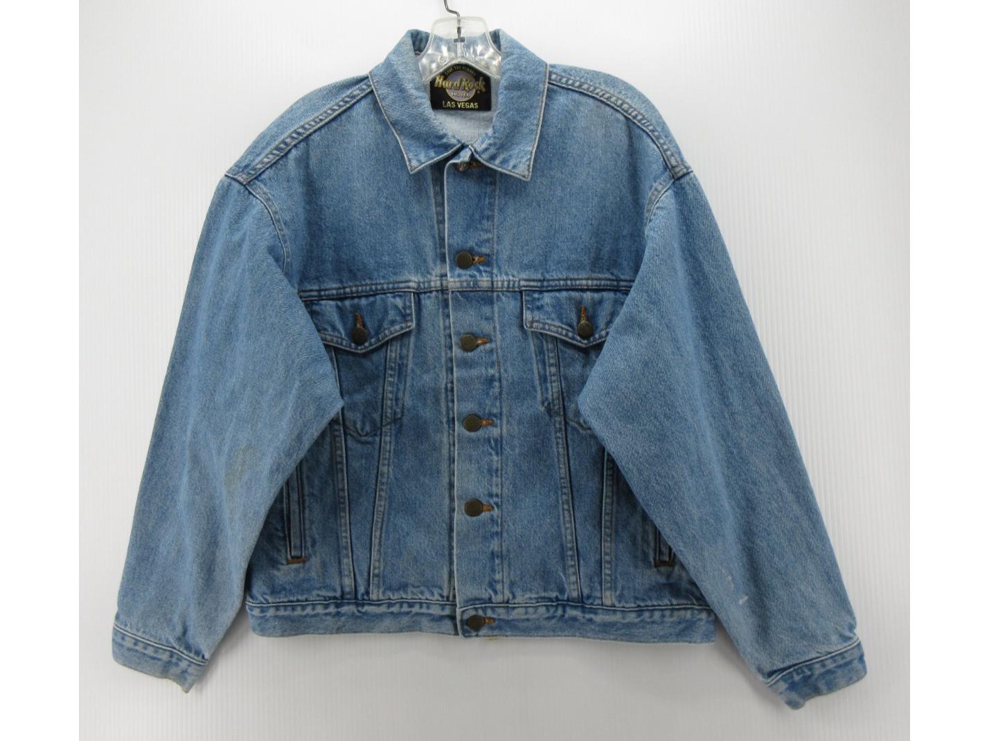 90s Hard Rock HOTEL LAS VEGAS レザースタジャン Vintage 90s Hard