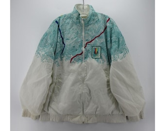 Vintage 1990s Adidas ATP Tennis Windbreaker Jacket Large Adidas