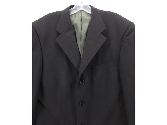 VINTAGE Givenchy Monsieur Sport Coat 40 Blazer Wool Jacket 80s USA * View 2