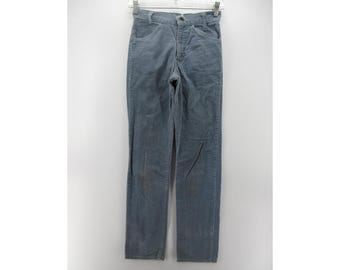 Pantalones vaqueros Levi's VINTAGE 26X32 de pana, corte recto, estilo Y2K, fabricados en EE. UU. *