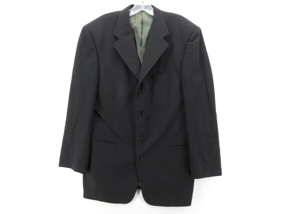 VINTAGE Givenchy Monsieur Sport Coat 40 Blazer Wool Jacket 80s USA *