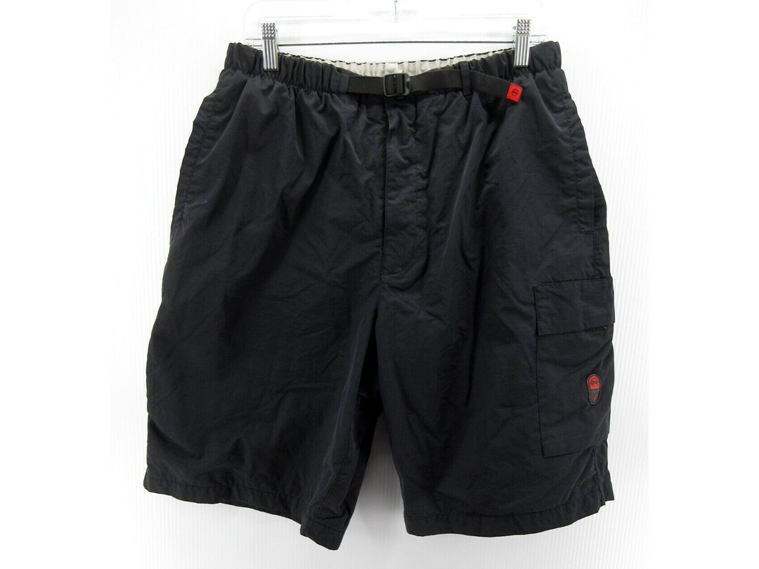 VINTAGE Nautica Swim Trunks XL Competition Cargo Belted Etsy