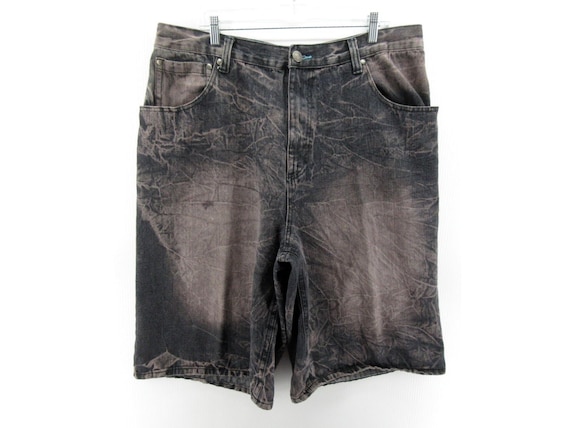 Buy VINTAGE Enyce Shorts 44 Baggy Denim Hip Hop Loose Logo 38X14 Y2K Online in India Etsy