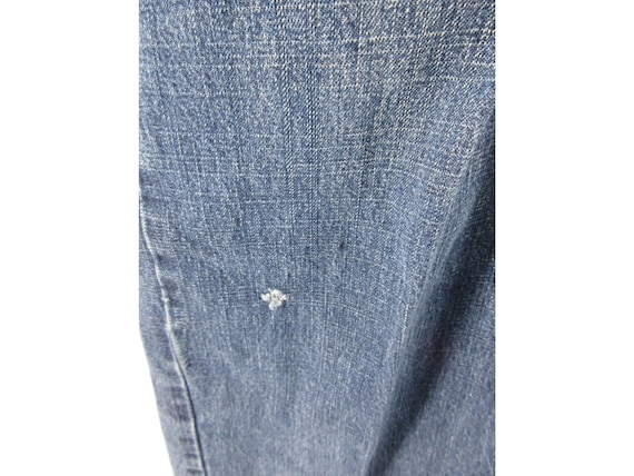 VINTAGE Avirex Jeans 32X32 Baggy Denim Hip Hop Skater Loose Faded Y2K View 6