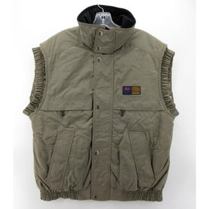 VINTAGE Fila Vest medium alpineski-jas wandelen jaren 90 met fleece gevoerd * afbeelding 1