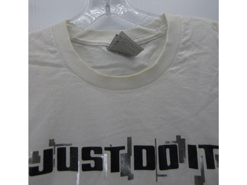 VINTAGE Nike Shirt XL Pullover Just Do It Swoosh Logo Athletic Tee * image 6
