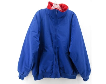 St. John's Bay padded jacket 90’s Vintage St John's Bay Puffer Jacket L Blue - Etsy