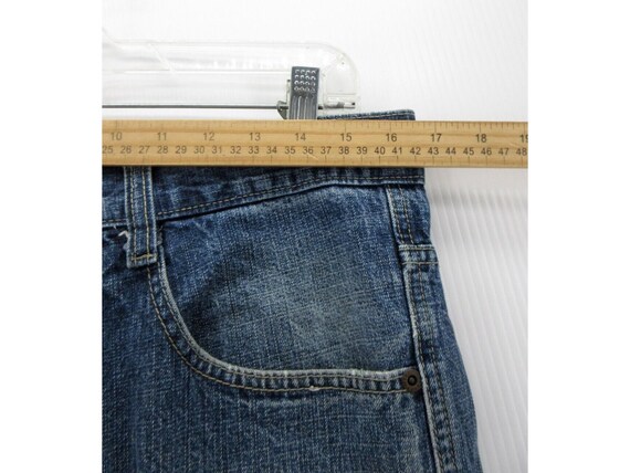 VINTAGE Avirex Jeans 32X32 Baggy Denim Hip Hop Skater Loose Faded Y2K View 4