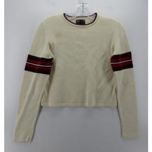 VINTAGE Abercrombie & Fitch Pullover Medium Cropped Pullover Rundhalsausschnitt