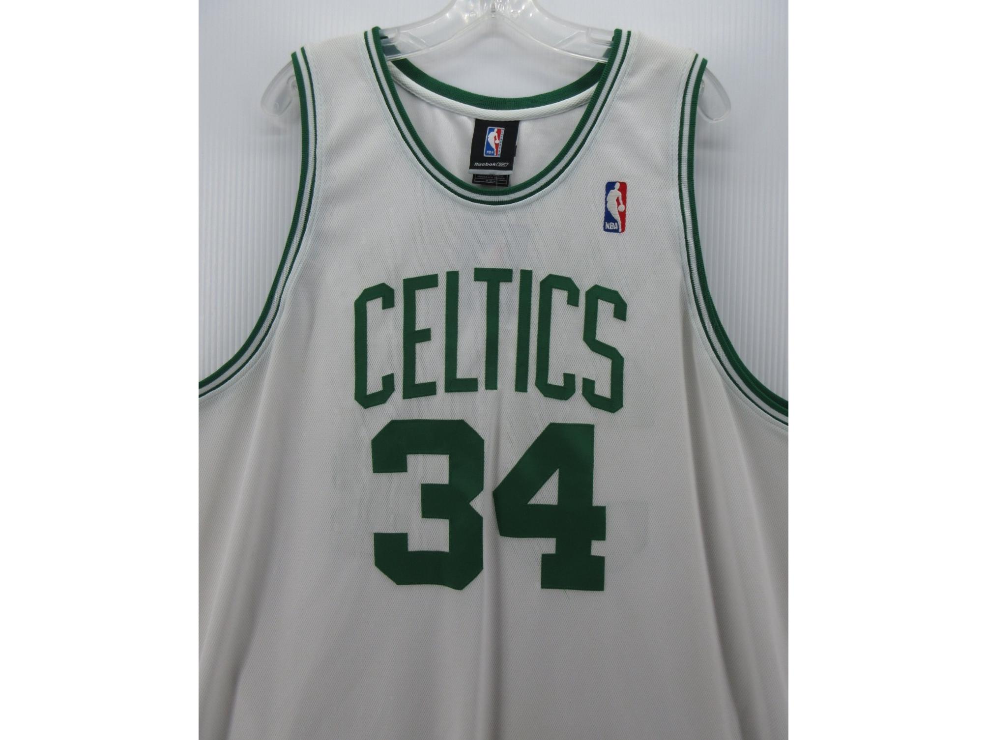 VINTAGE Paul Pierce Boston Celtics Jersey 48 Reebok Authentics NWT