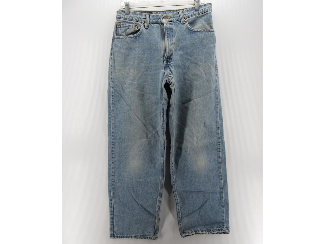 VINTAGE Levis 567 Jeans 32X32 Loose Fit Extra Wide Leg Baggy 90