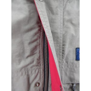 VINTAGE Fila Vest medium alpineski-jas wandelen jaren 90 met fleece gevoerd * afbeelding 7