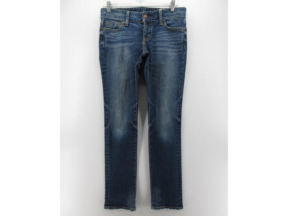 Mous sy Vintage Jeans 28 Skinny Low Rise Distressed Denim Embroidered