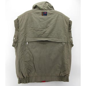 VINTAGE Fila Vest medium alpineski-jas wandelen jaren 90 met fleece gevoerd * afbeelding 10