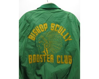 VINTAGE Don Alleson Jacket Medium Indian Head Bomber High School Varsity 70s