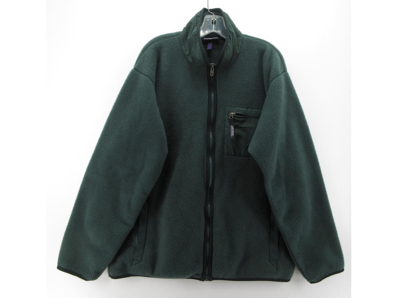 VINTAGE Patagonia Jacket XL Forest Synchilla Retro Fleece Pile 90s
