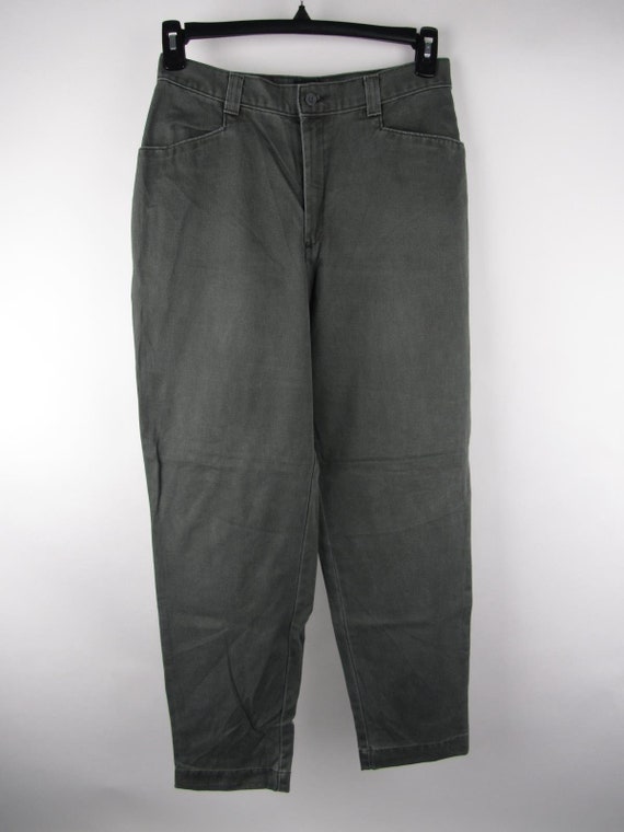 Lee Casuals Women12 Green VINTAGE Boyfriend Jeans