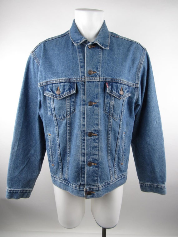 Levi's Mens L Blue Vintage Denim Jacket