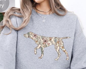 Pointer Mom Sweatshirt ,Pointer Sweatshirt, German Shorthaired Pointer Sweater, GSP Mom Sweater, GSP Mom Shirt Pointer Mama Sweatshirt, GSP